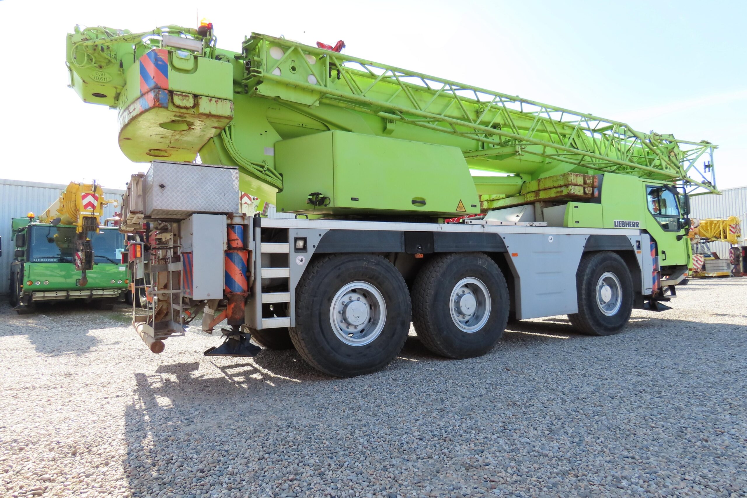 Liebherr LTM 1055-3.2 mit der Seriennummer 084797 aus dem Jahr 2008