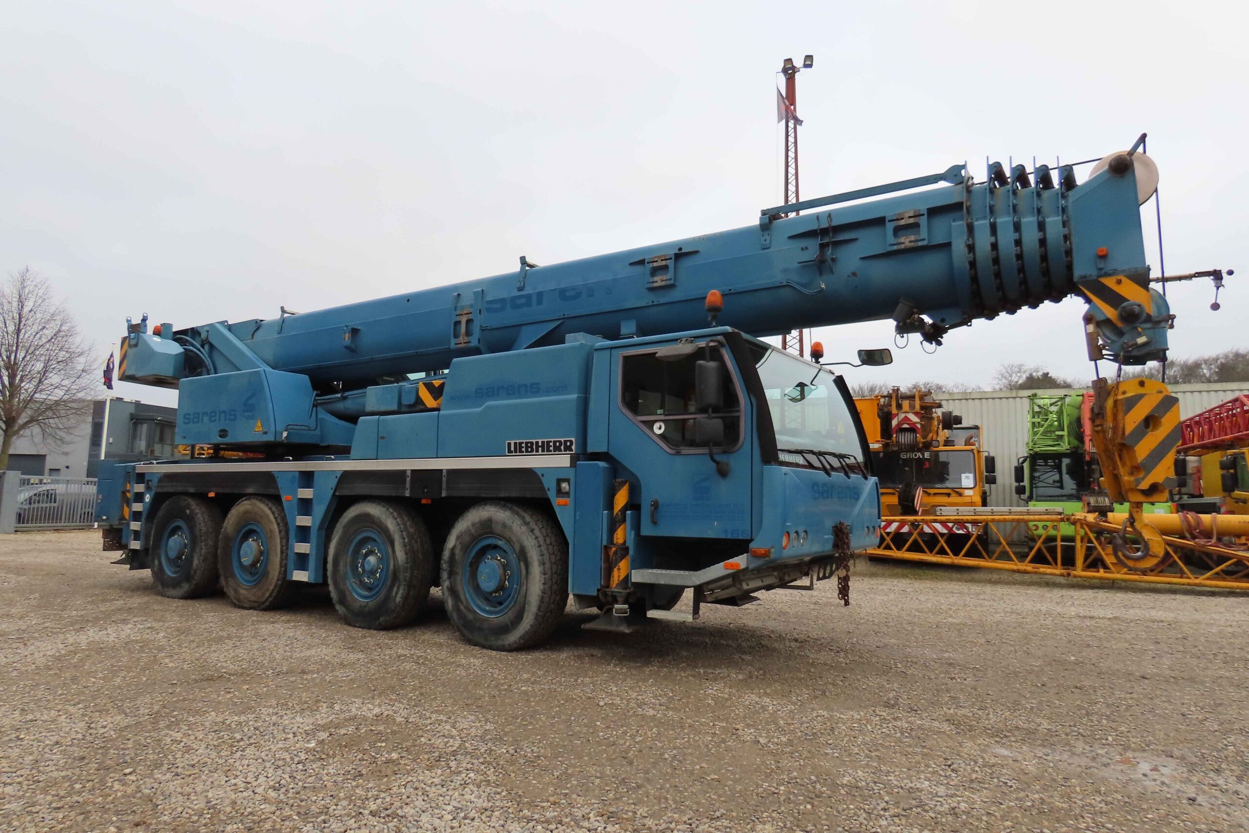 Liebherr LTM 1070-4.1 aus dem Jahr 2007 mit der Seriennummer 059324