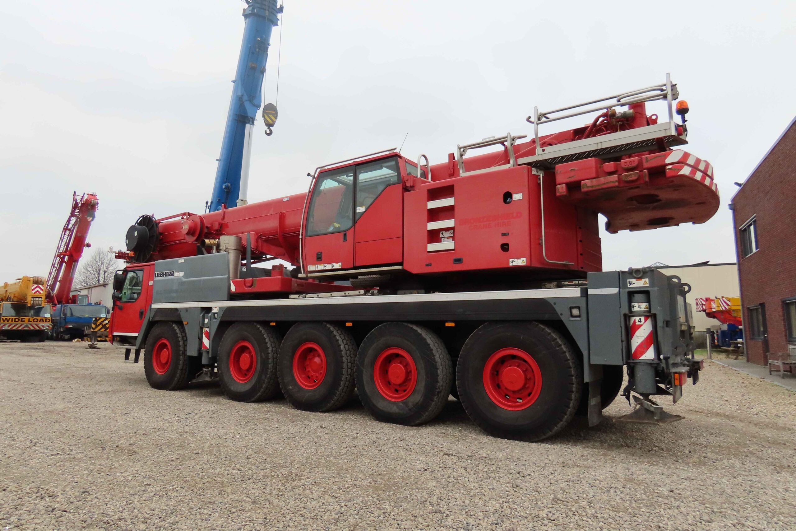 Liebherr LTM 1100-5.2 aus dem Jahr 2013 mit der Seriennummer 092686