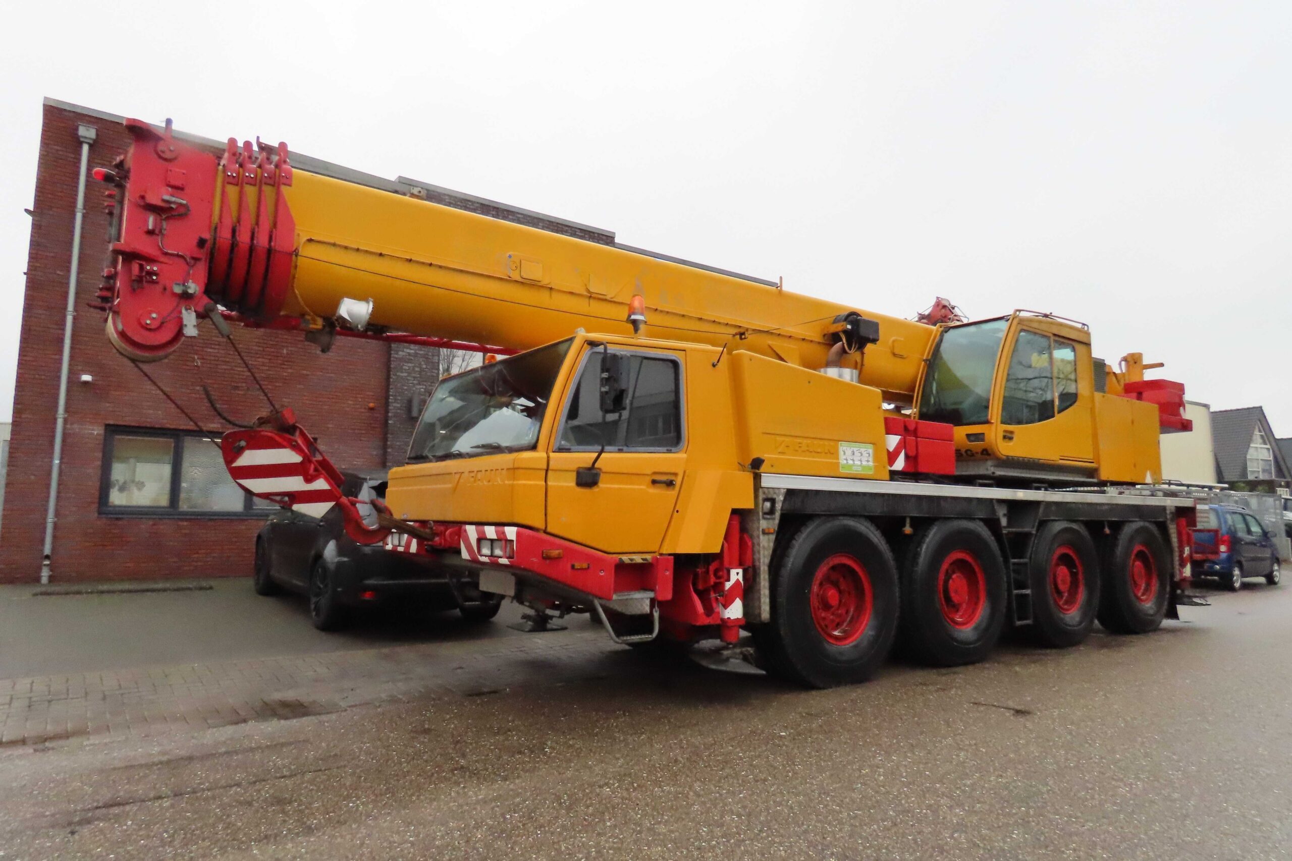 Tadano-Faun ATF 65G-4 met serienummer 2031164, uit 2006