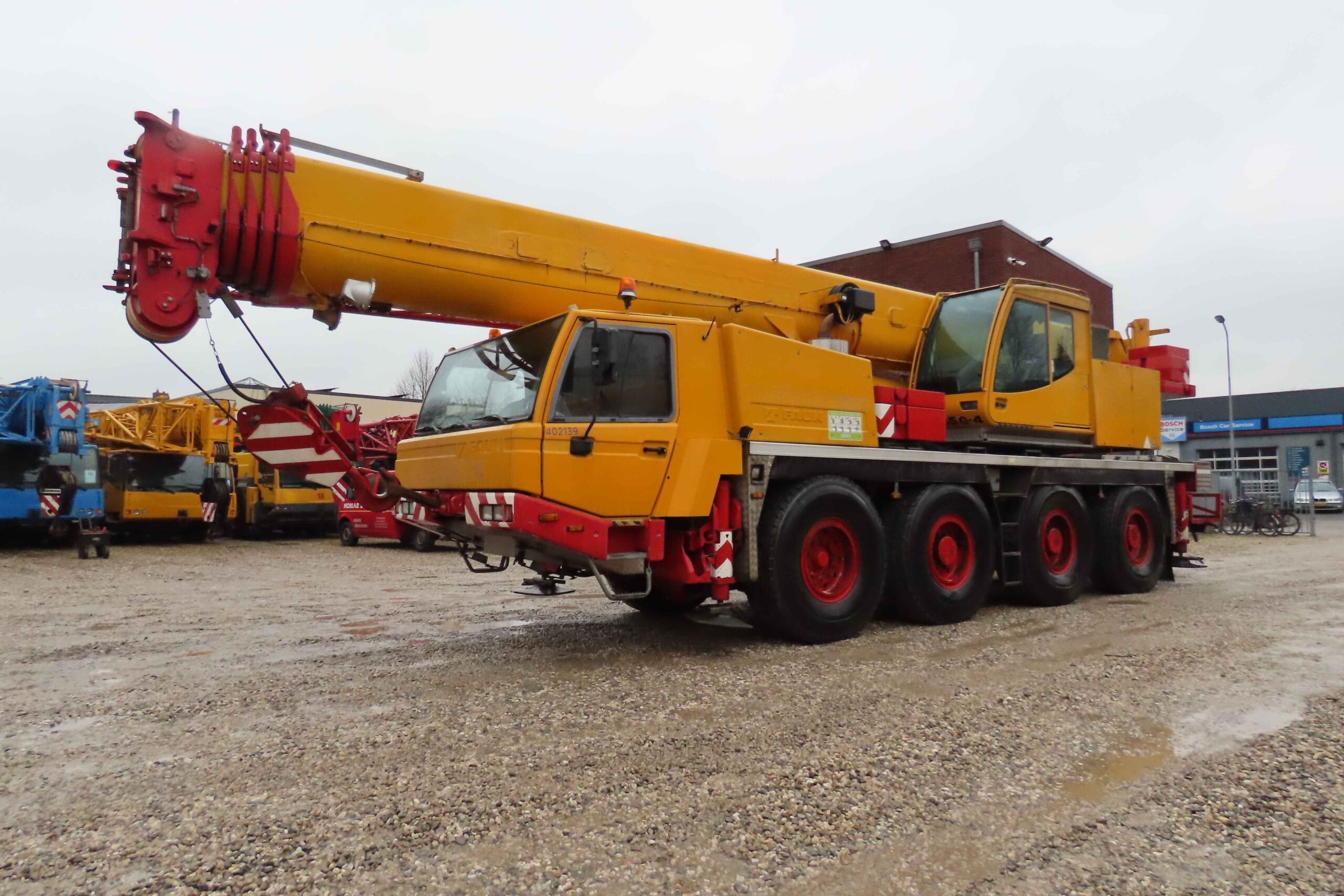 Tadano-Faun ATF 65G-4 met serienummer 2031164, uit 2006