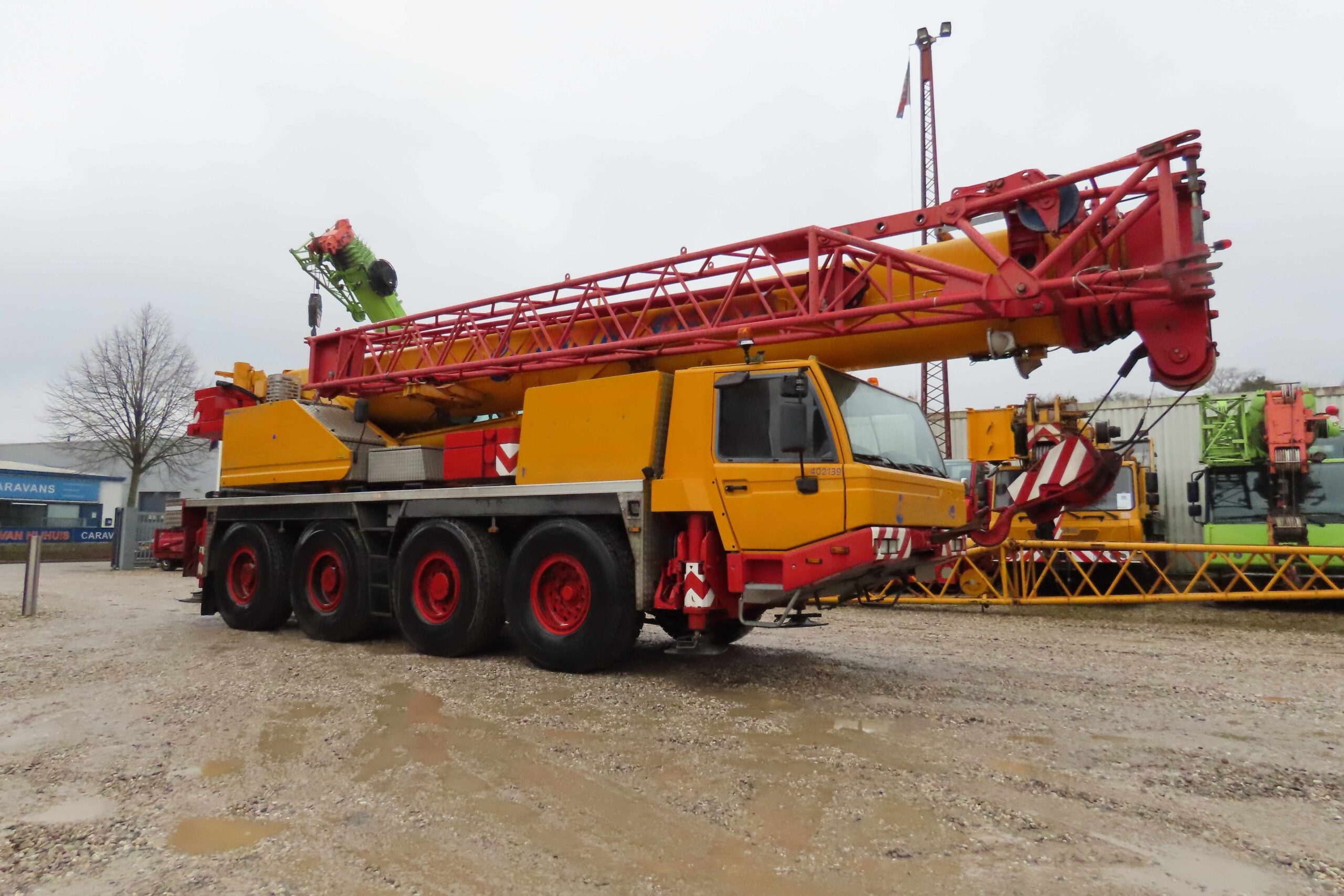 Tadano-Faun ATF 65G-4 met serienummer 2031164, uit 2006