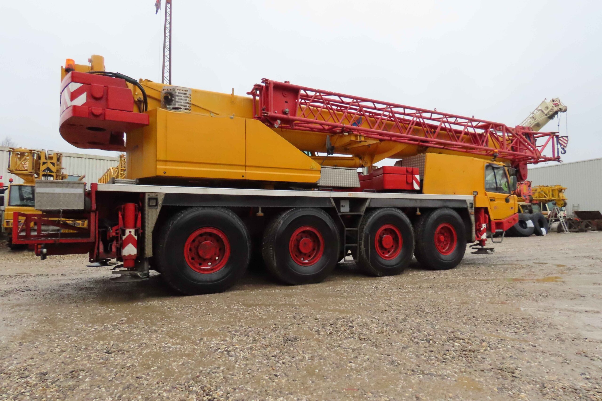 Tadano-Faun ATF 65G-4 met serienummer 2031164, uit 2006