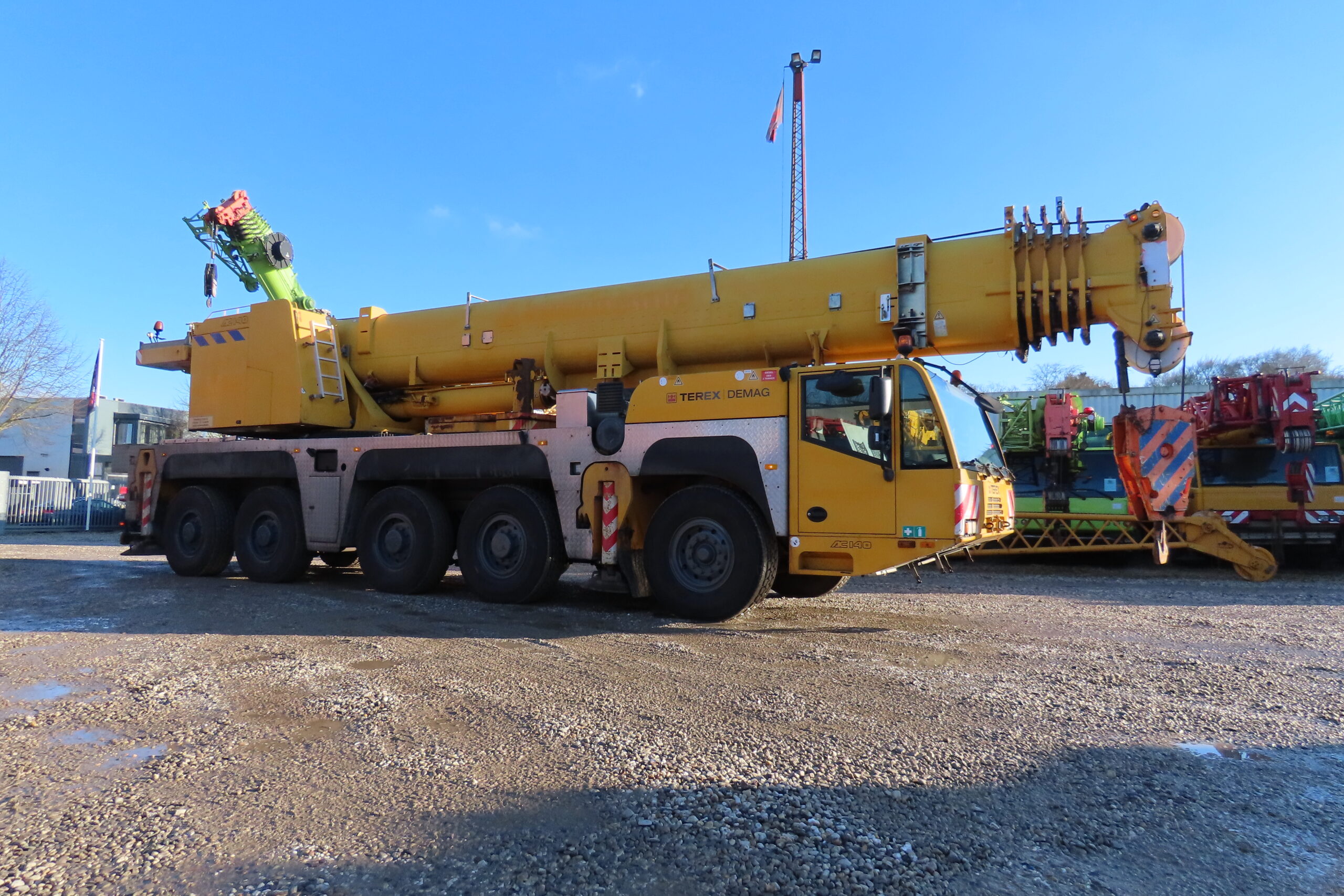 Terex-Demag AC140 uit 2007 met serienummer 14168