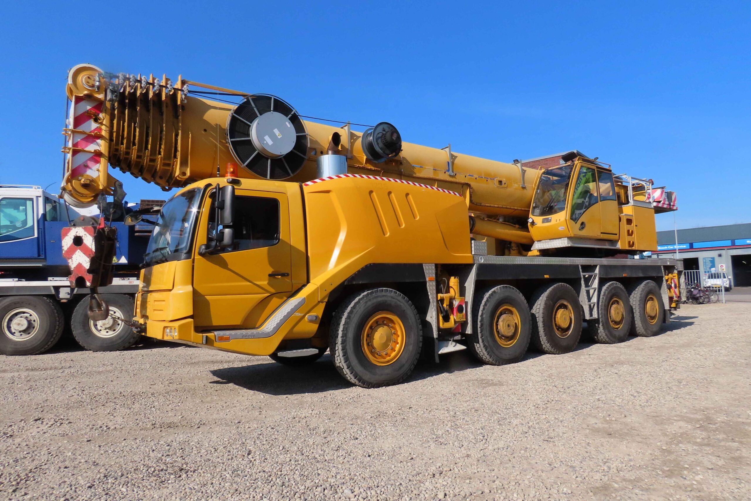 Grove GMK 5095 uit 2008 met serienummer 5095 1044