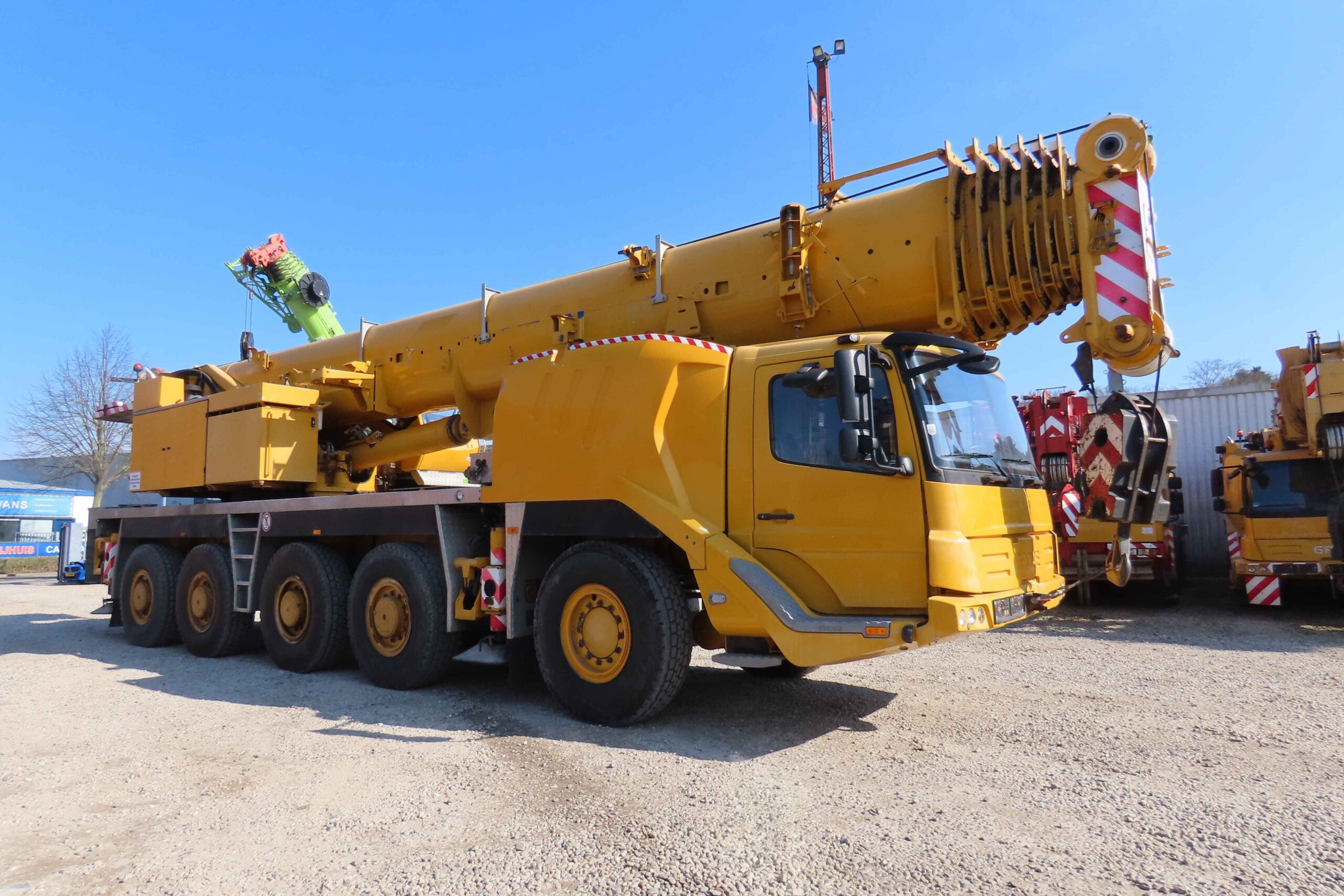 Grove GMK 5095 uit 2008 met serienummer 5095 1044