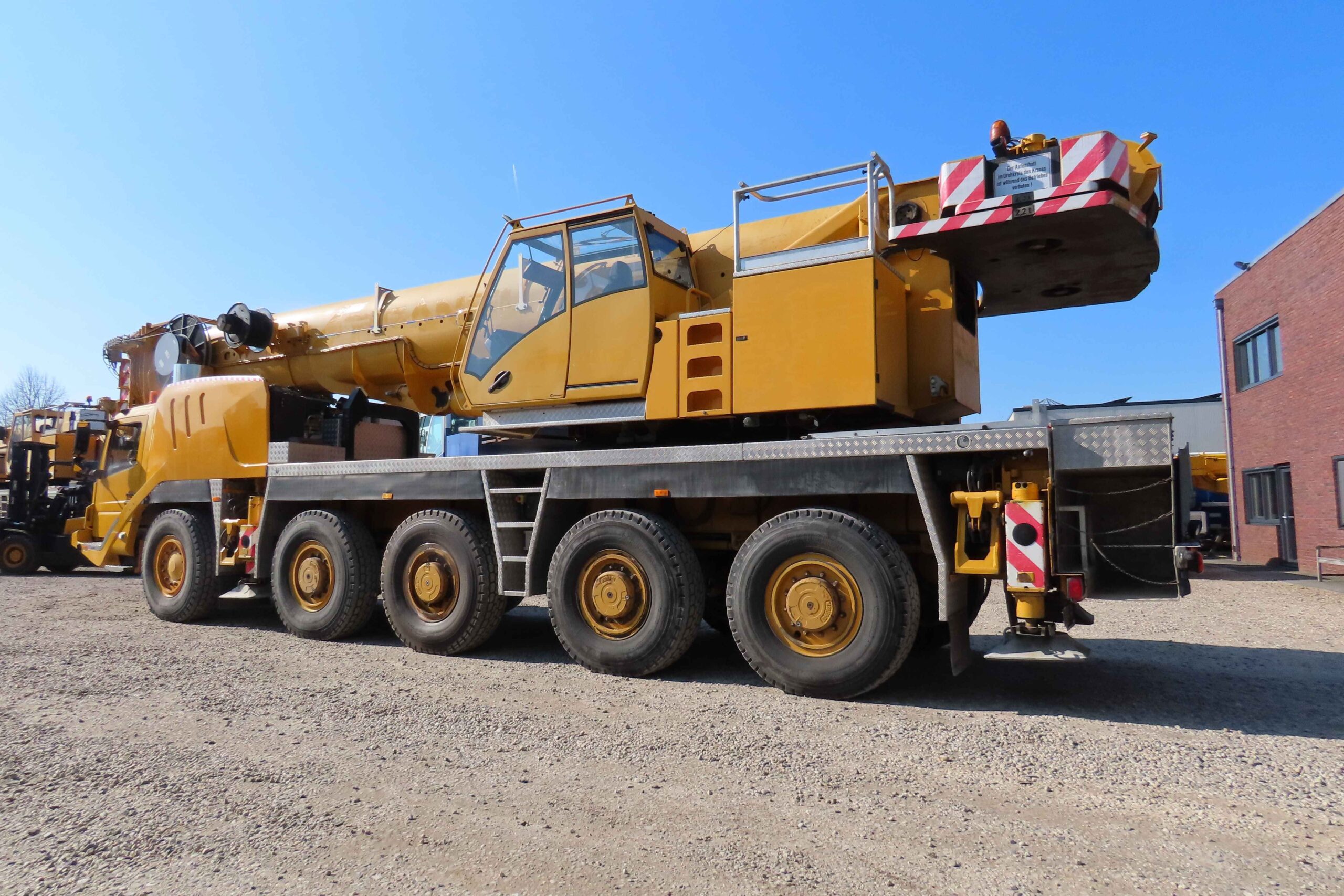 Grove GMK 5095 uit 2008 met serienummer 5095 1044