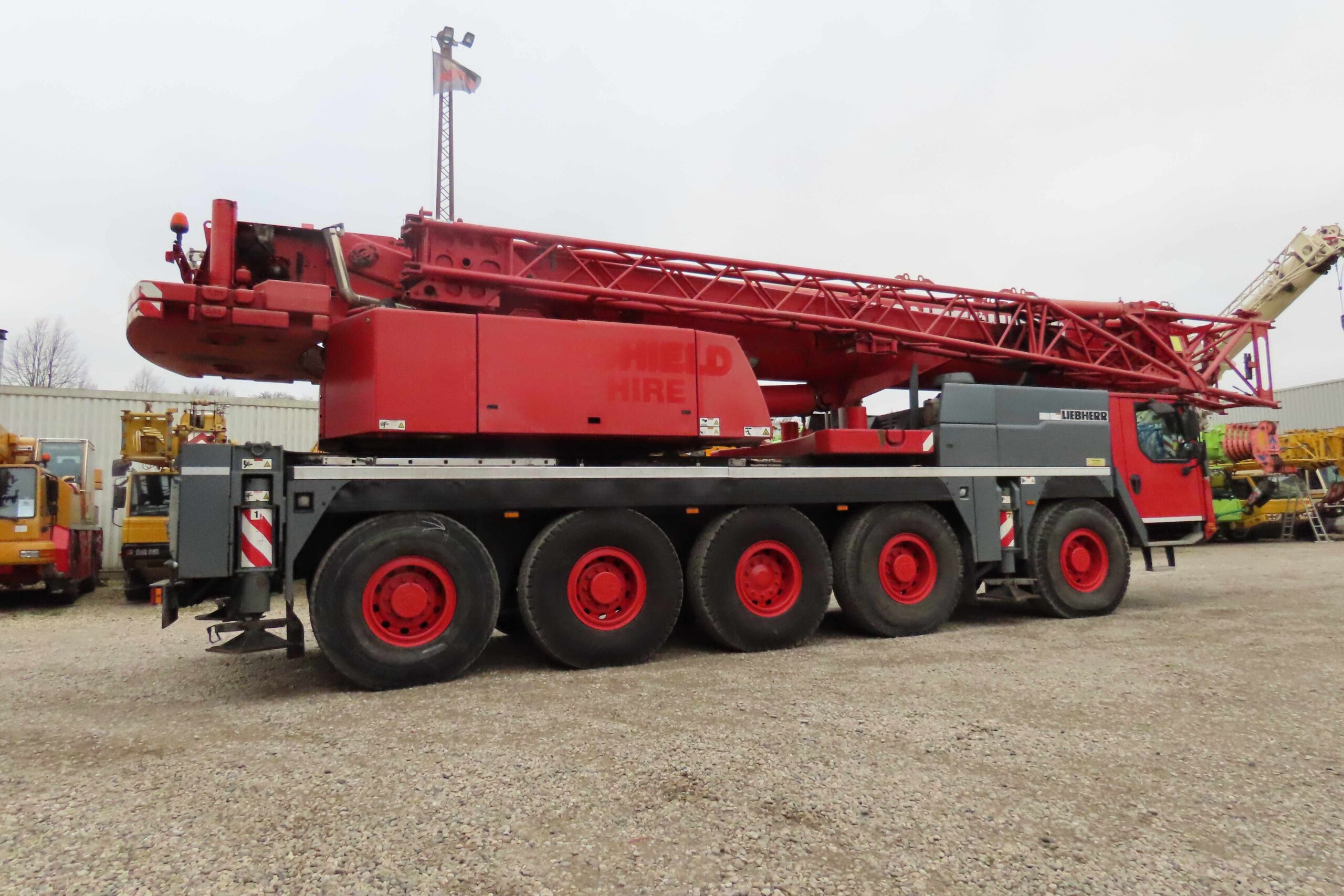 Liebherr LTM 1100-5.2 2013 року випуску з серійним номером 092686 