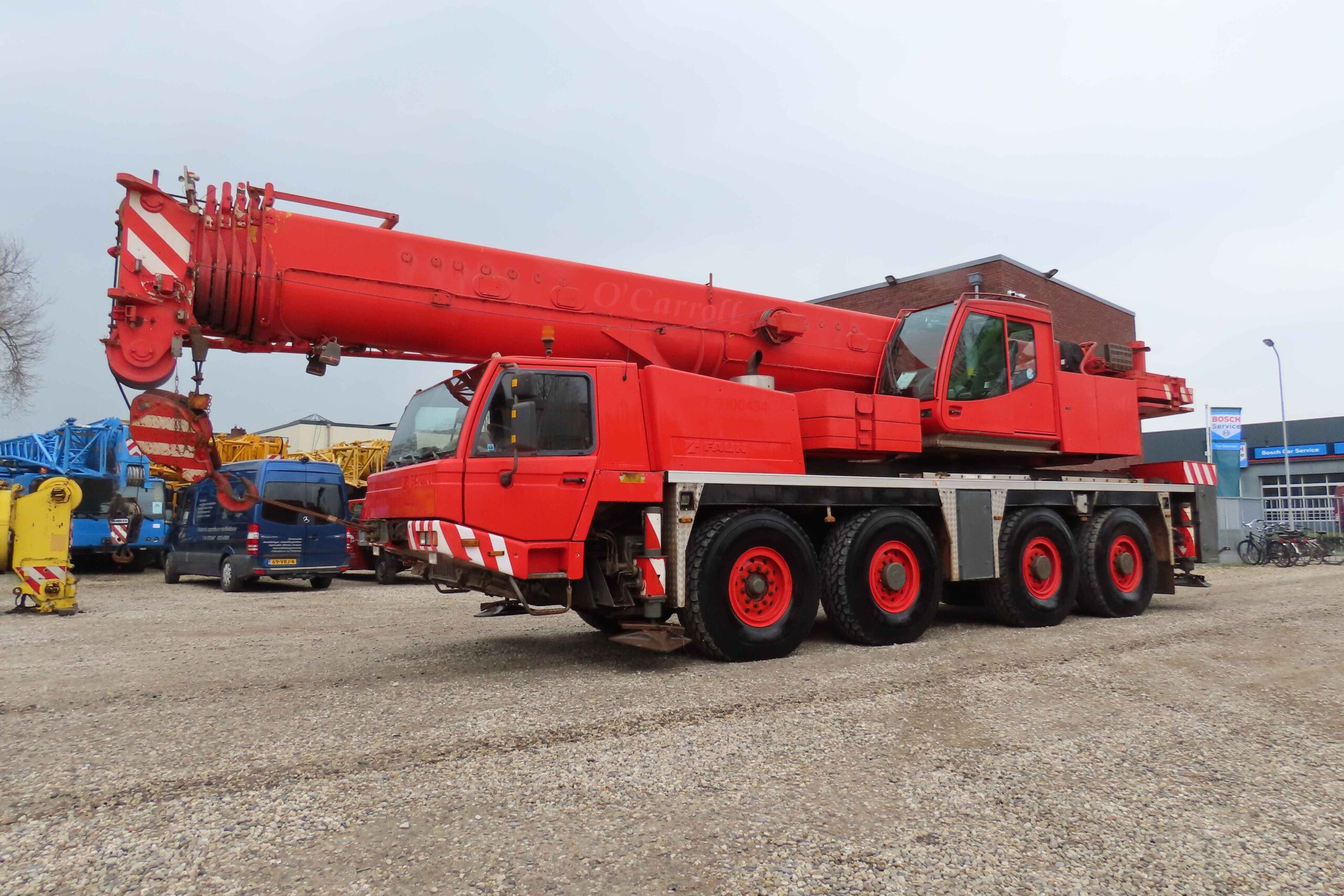 Tadano-Faun ATF 90G-4 uit 2008 met serienummer 2045136 te koop.