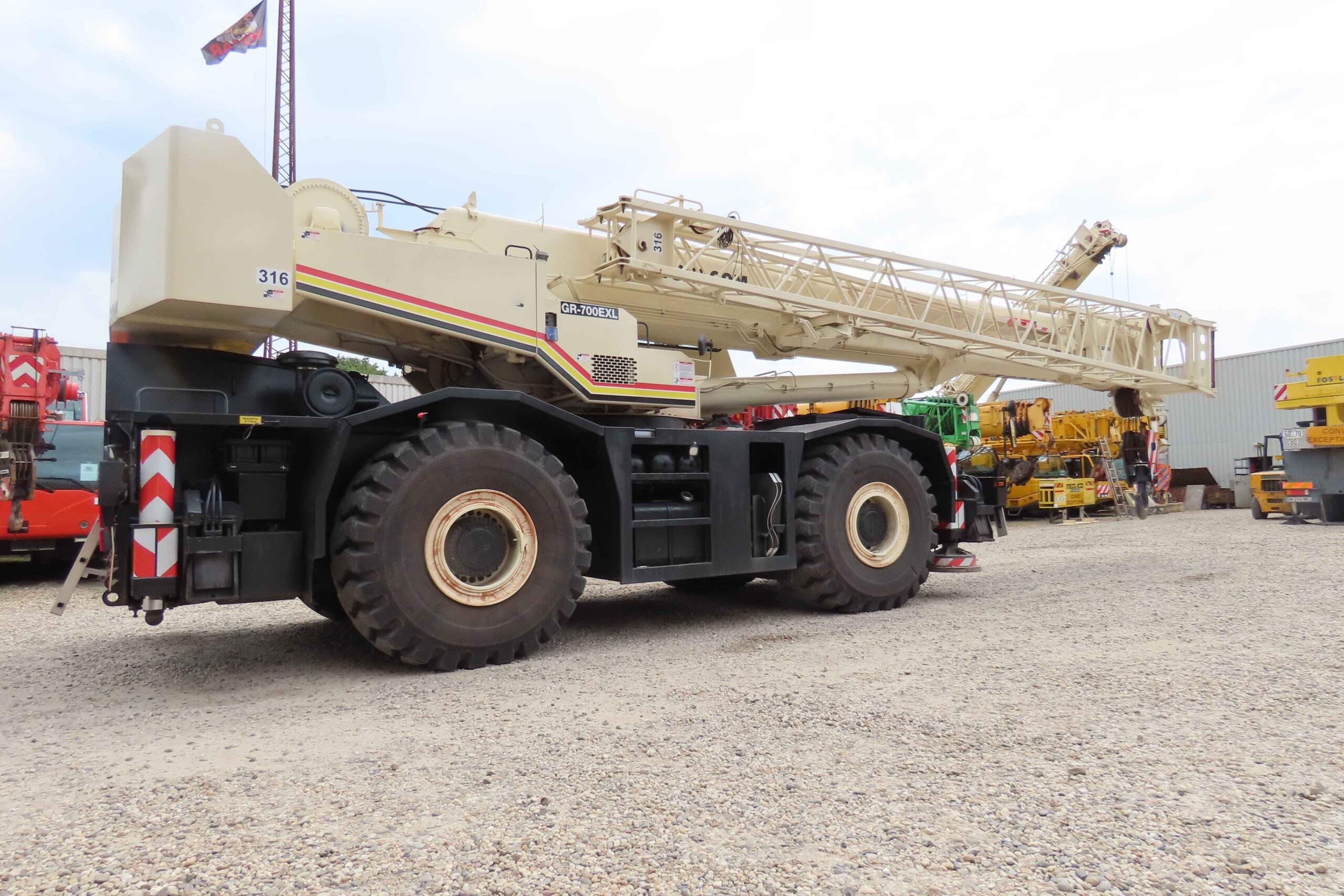 Tadano GR 700 E-1 uit 2004 met serienummer 545586