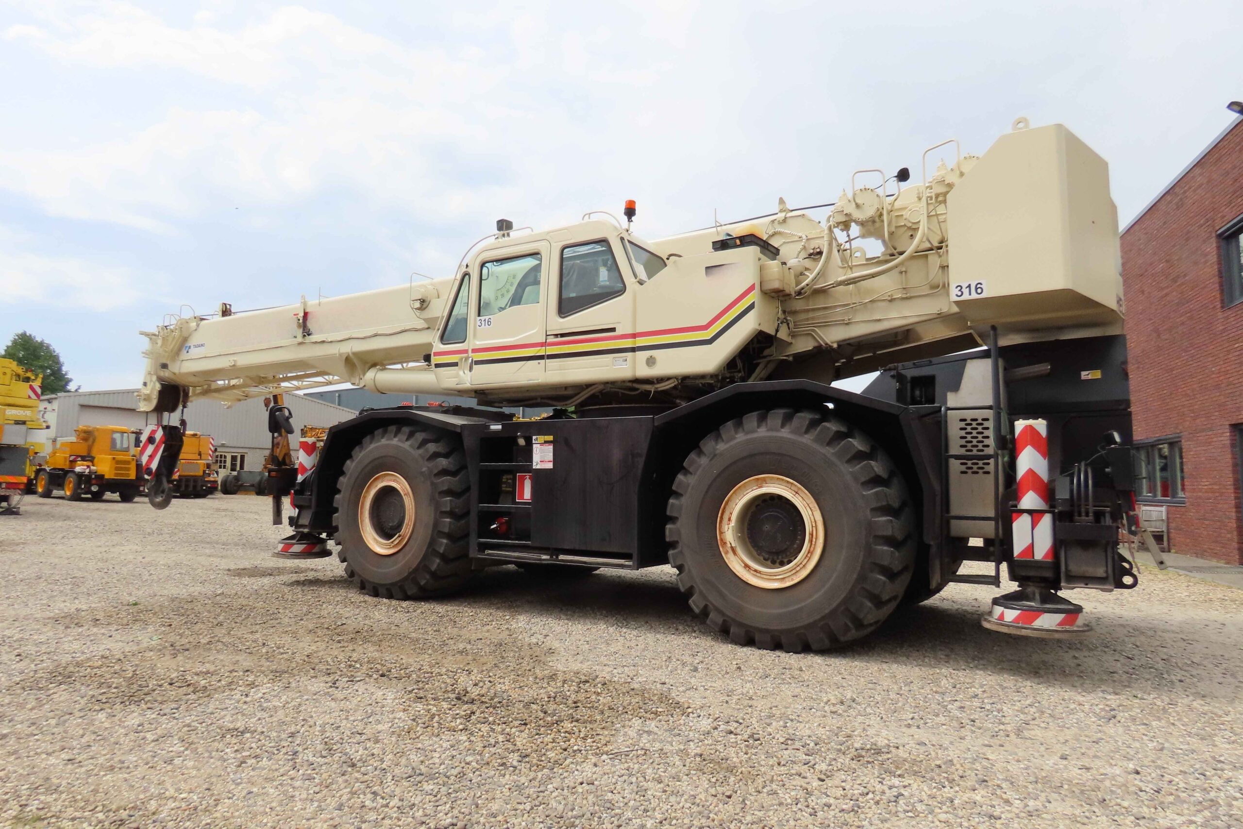 Tadano GR 700 E-1 uit 2004 met serienummer 545586