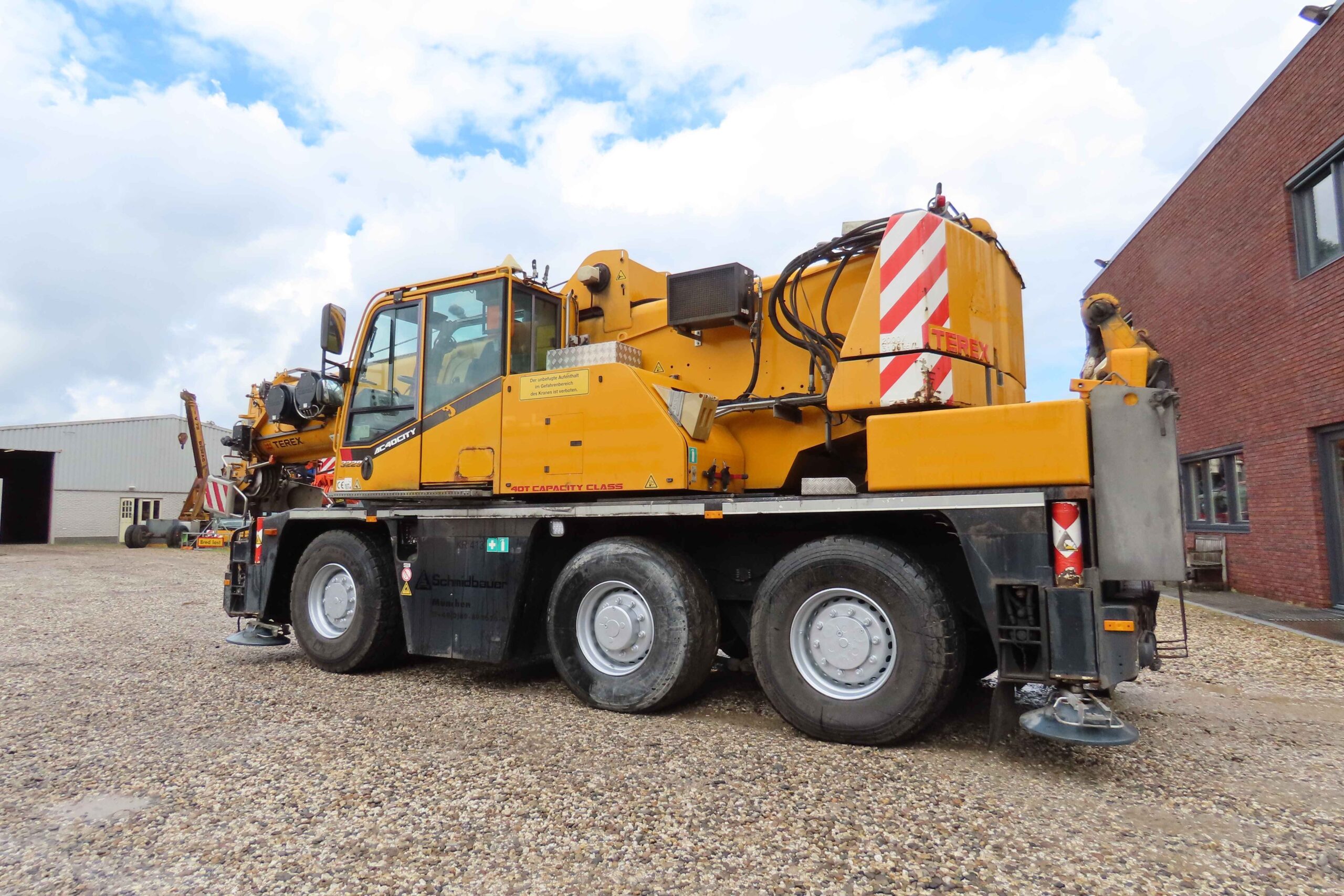 Terex-Demag AC 40-1 City uit 2013 met serienummer 70986.