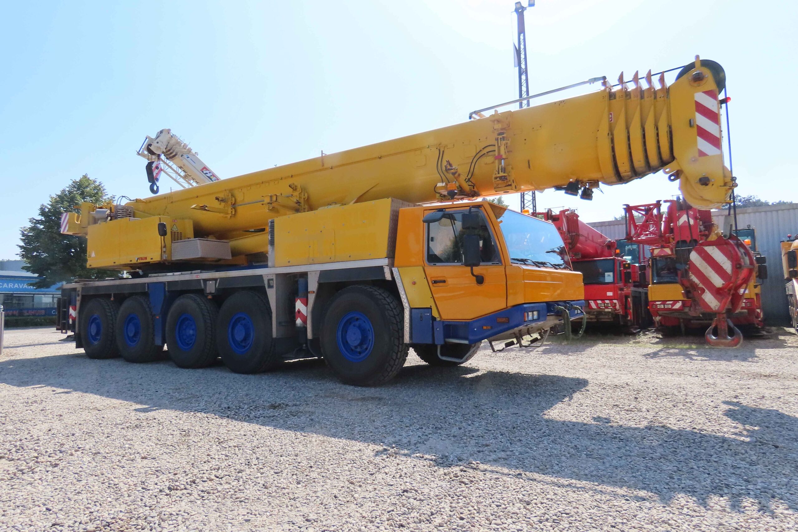 Tadano-Faun ATF 130G-5 uit 2011 te koop met serienummer 2046131.
